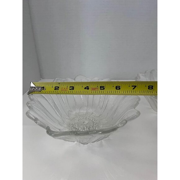 VTG-Set of 2 Lily Pons Clear by INDIANA GLASS Bowls 1960s - Picture 6 of 6